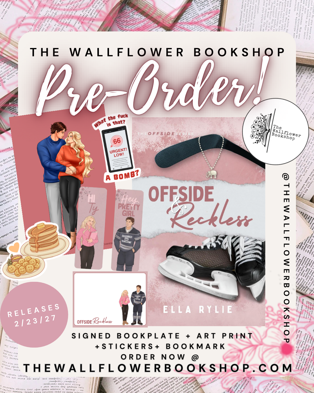 Offside Reckless (SIGNED BOOKPLATE) | Ella Rylie
