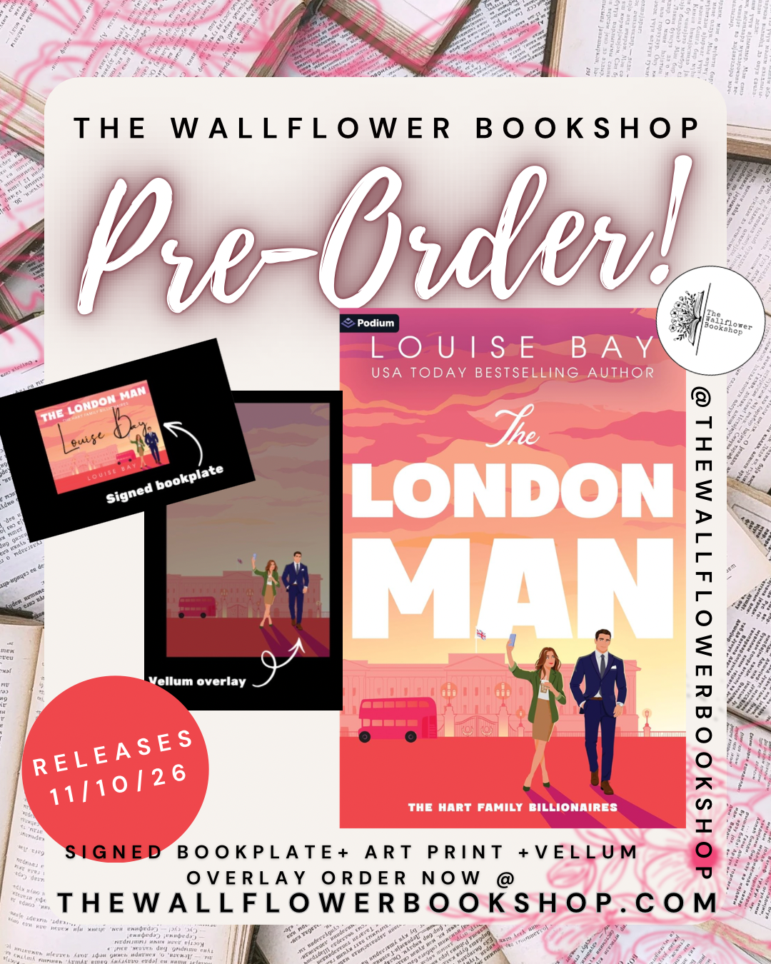 The London Man (SIGNED BOOKPLATE) (PRE•ORDER) | Louise Bay