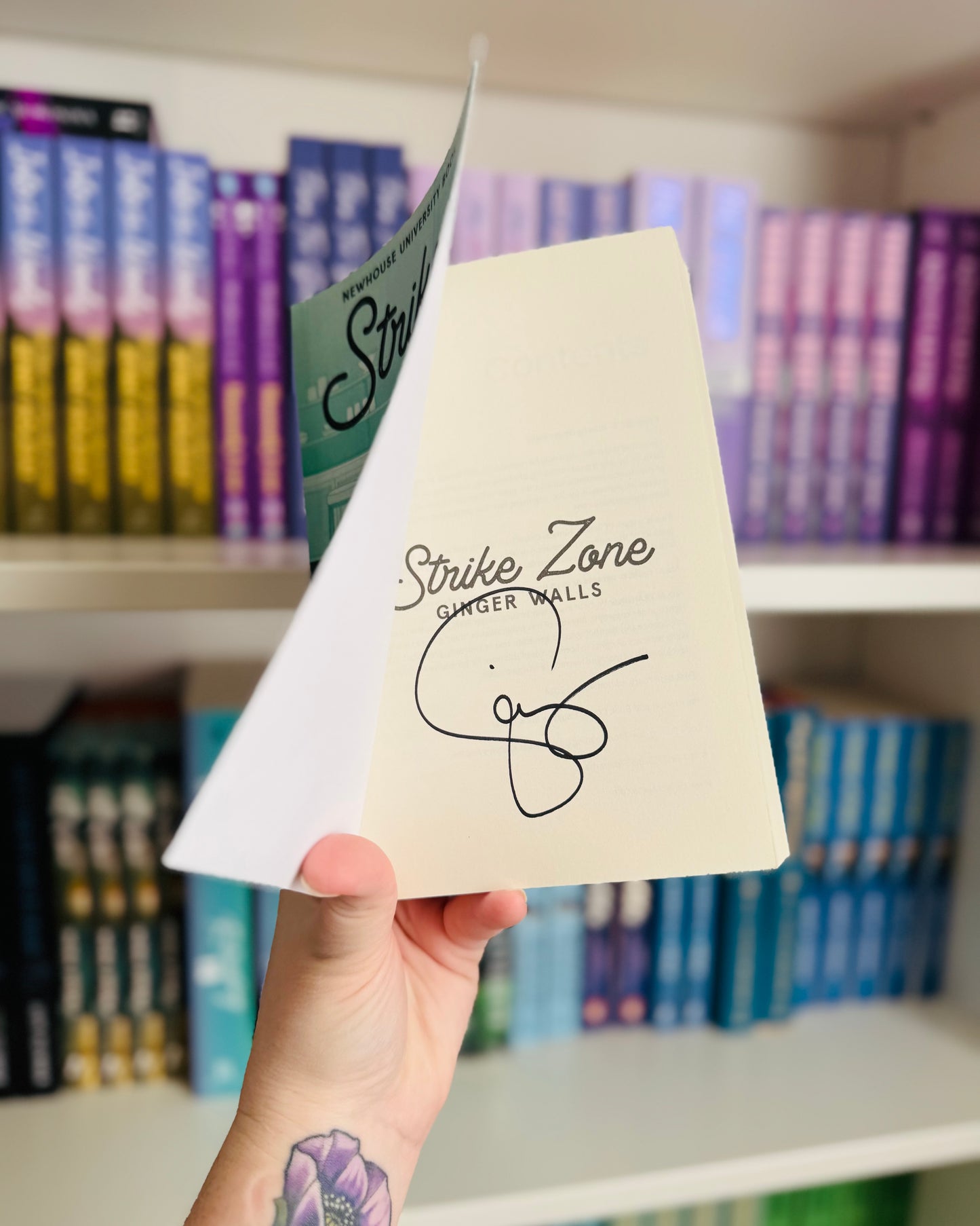 Strike Zone (SIGNED) | Ginger Walls