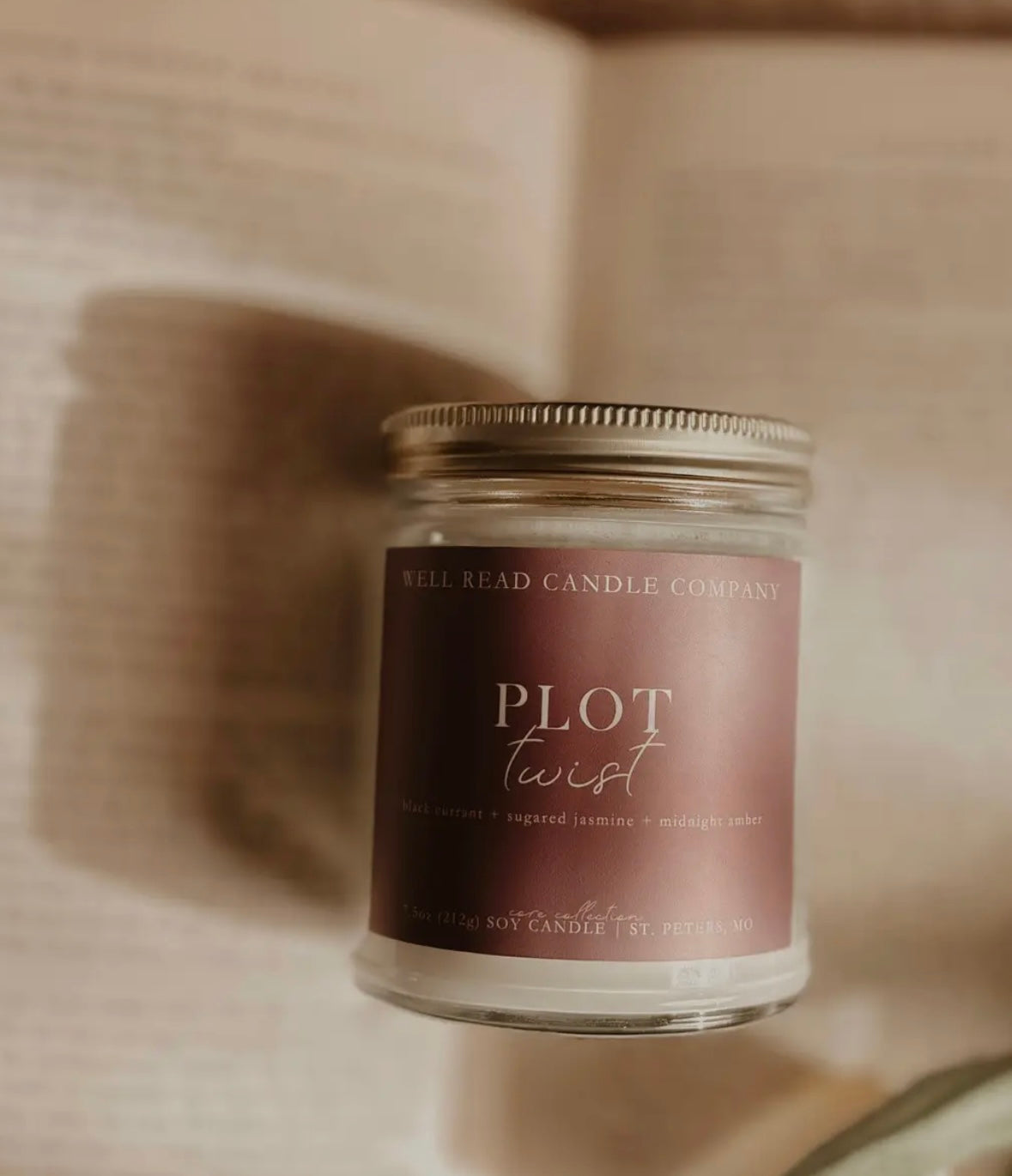Plot Twist | Well Read Candle Company