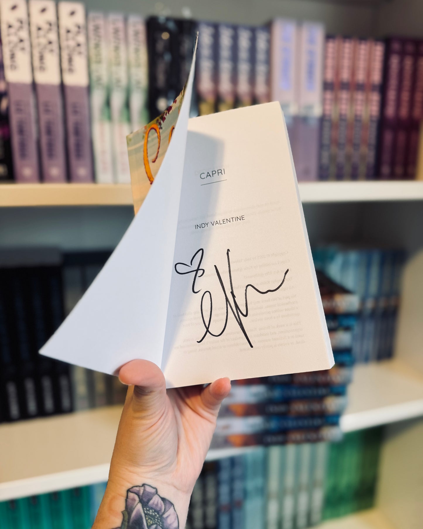 Capri (SIGNED) | Indy Valentine