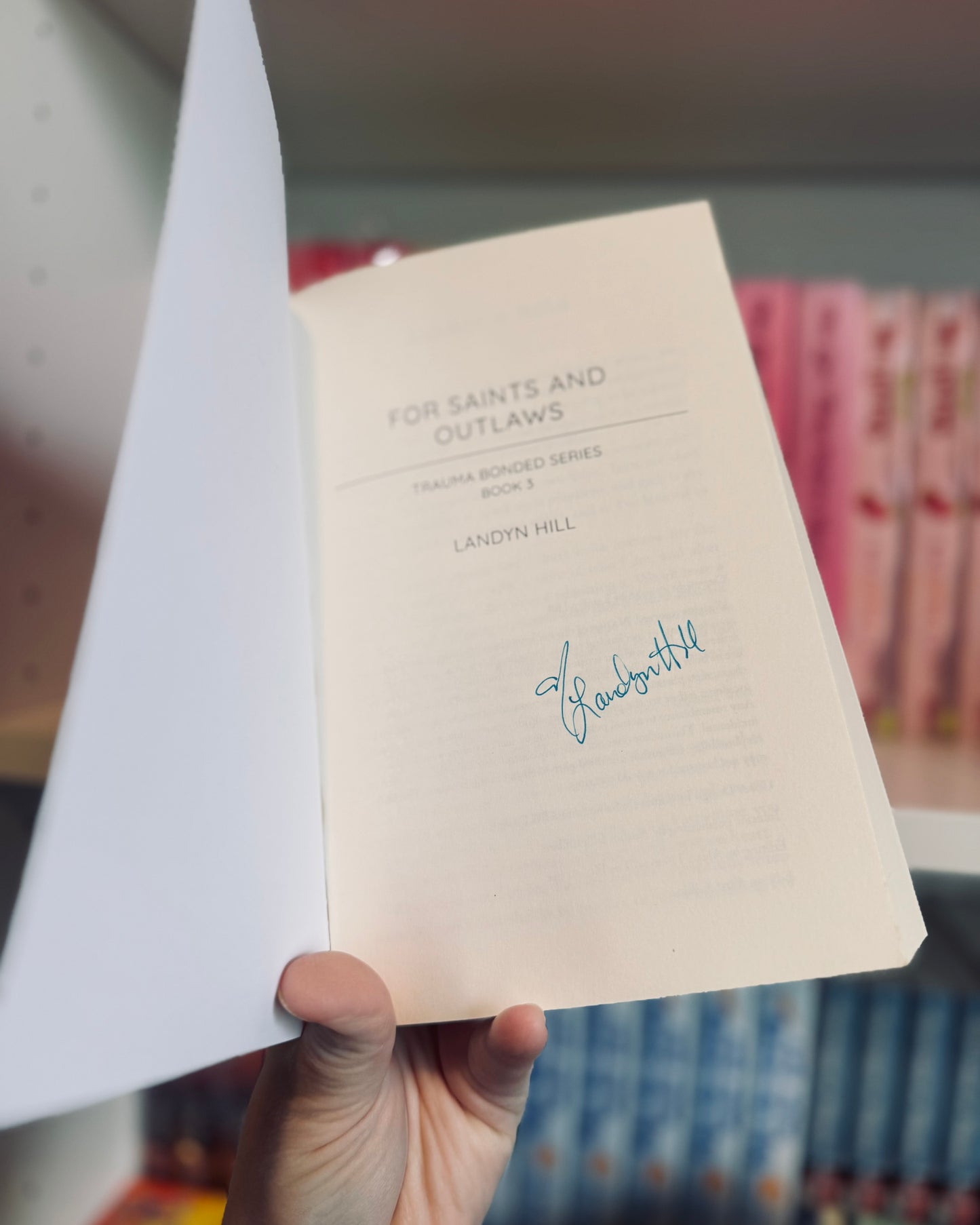 For Saints And Outlaws (SIGNED) | Landyn Hill