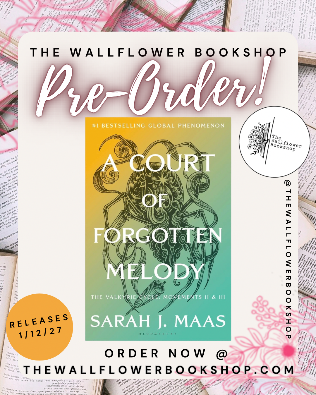 A Court Of Forgotten Melody (PRE•ORDER) | Sarah J Maas