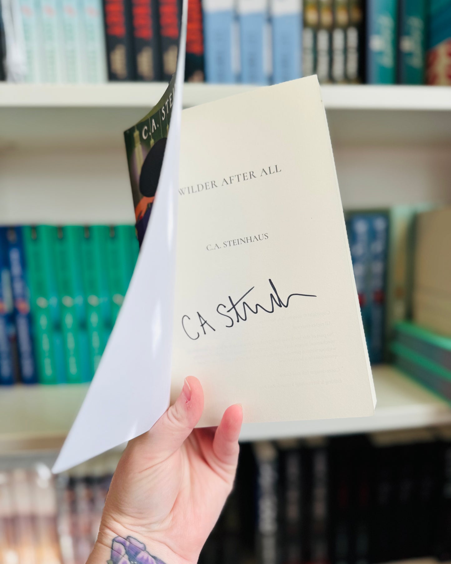 Wilder After All (SIGNED) | CA Steinhaus