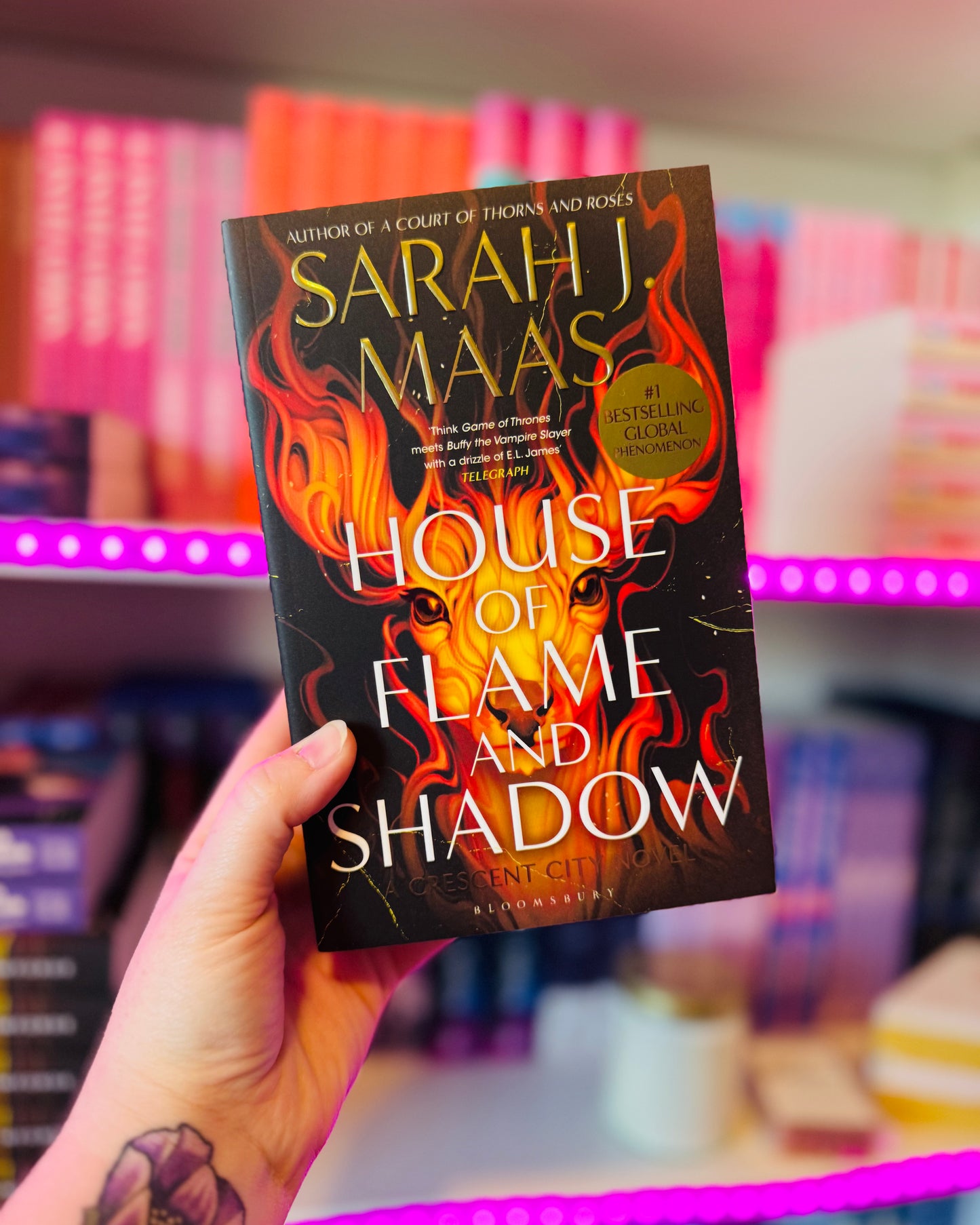 House of Flame and Shadow (Uk Print)Sarah J Maas