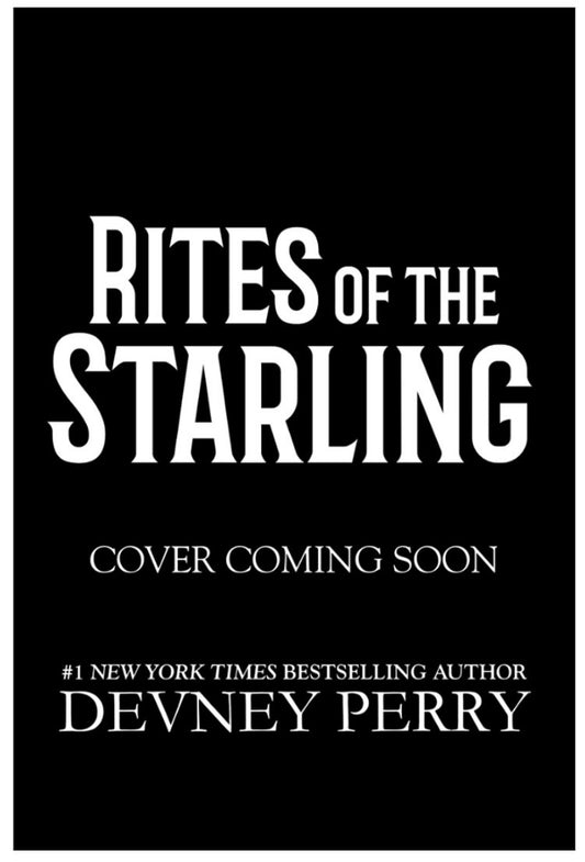 Rites Of The Starling(Signed Bookplate) (Pre•order) | Devney Perry