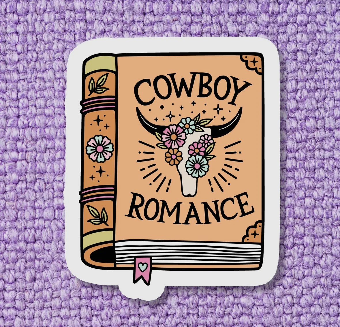 Cowboy Romance Sticker