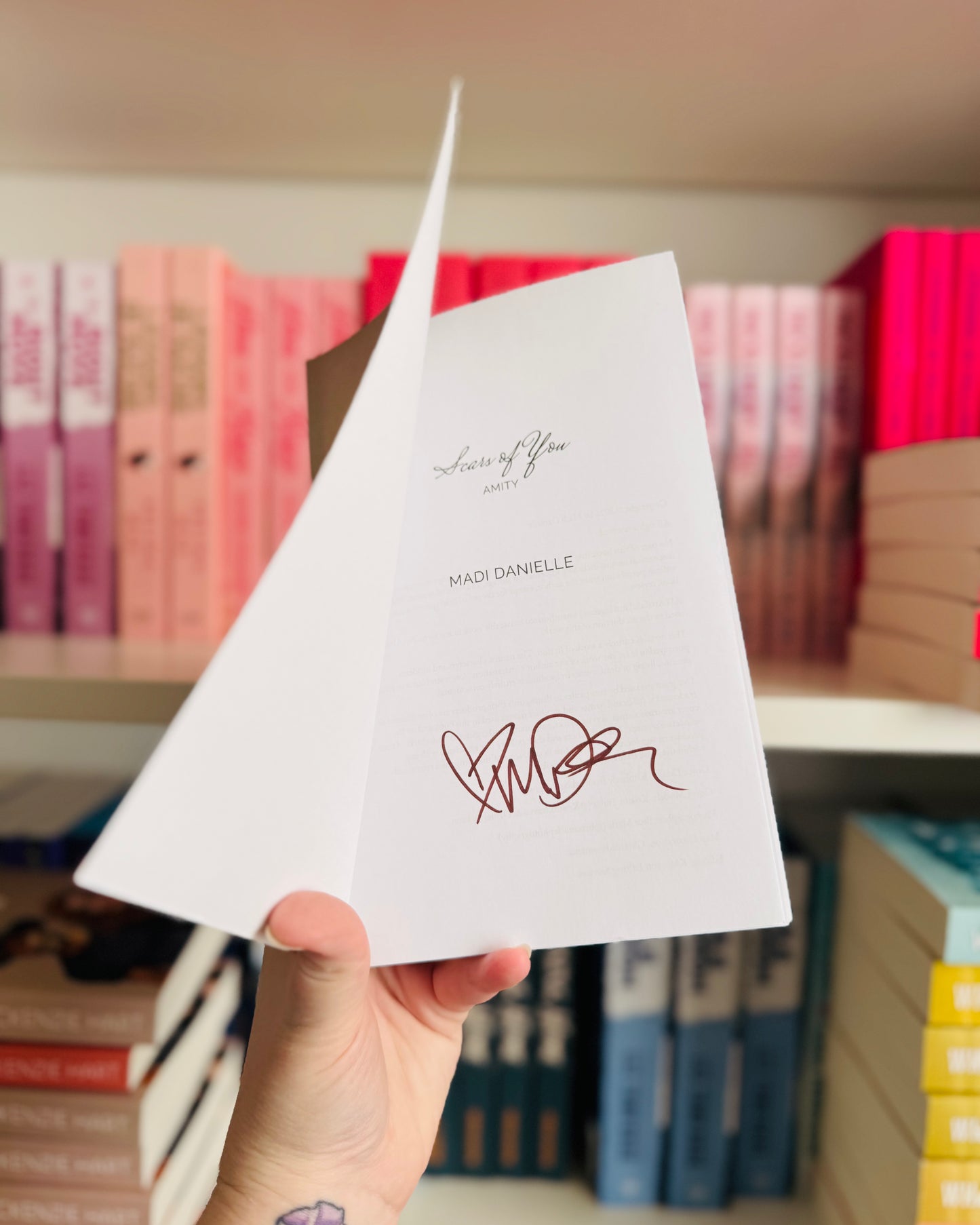 Scars of You (SIGNED) | Madi Danielle