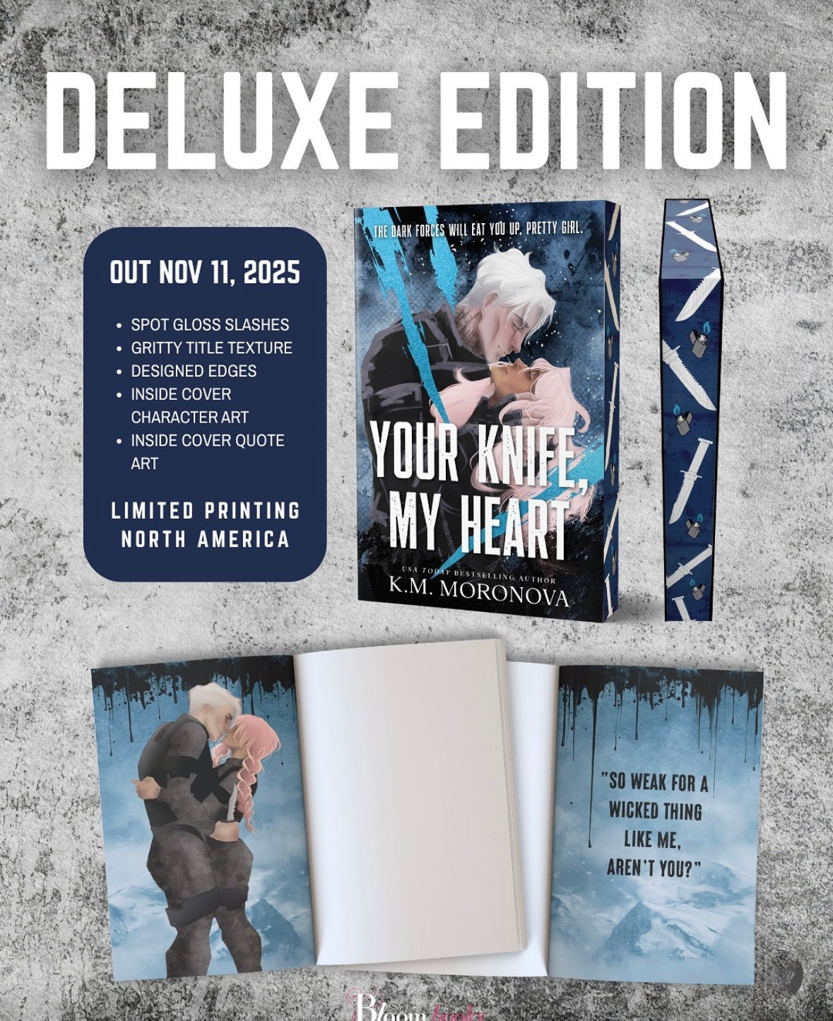 My Knife, Your Heart, Dark Forces Book #1 ( Pre-Order) | KM Moronova