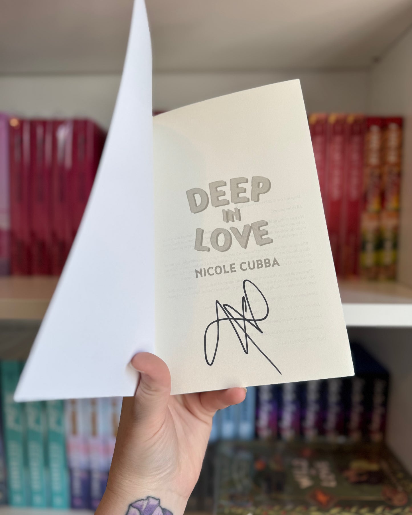Deep In Love (SIGNED) Nicole Cubba