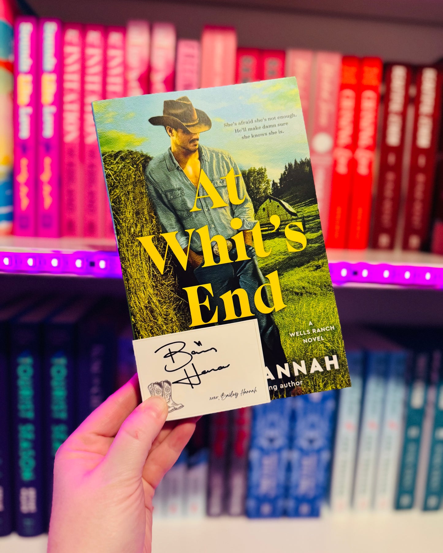 At Whits End(SIGNED BOOKPLATE) | Bailey Hannah
