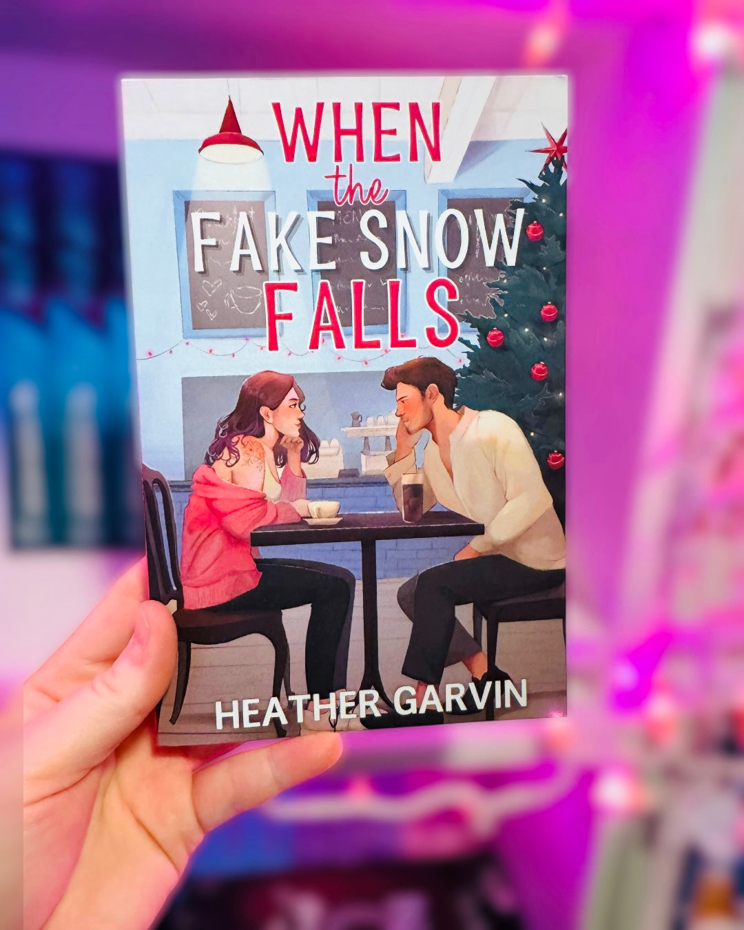 When the fake snow falls | Heather Garvin