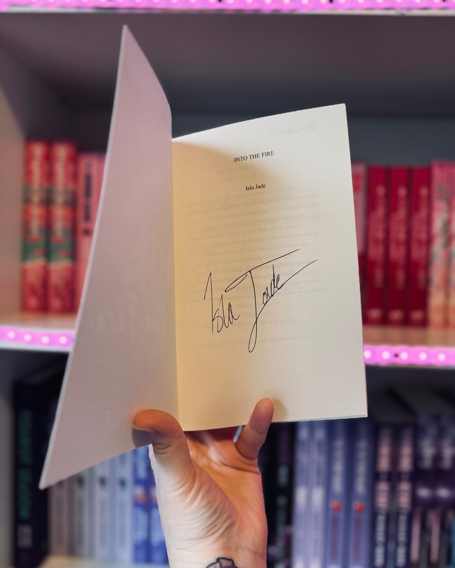 Into The Fire (SIGNED) | Isla Jade