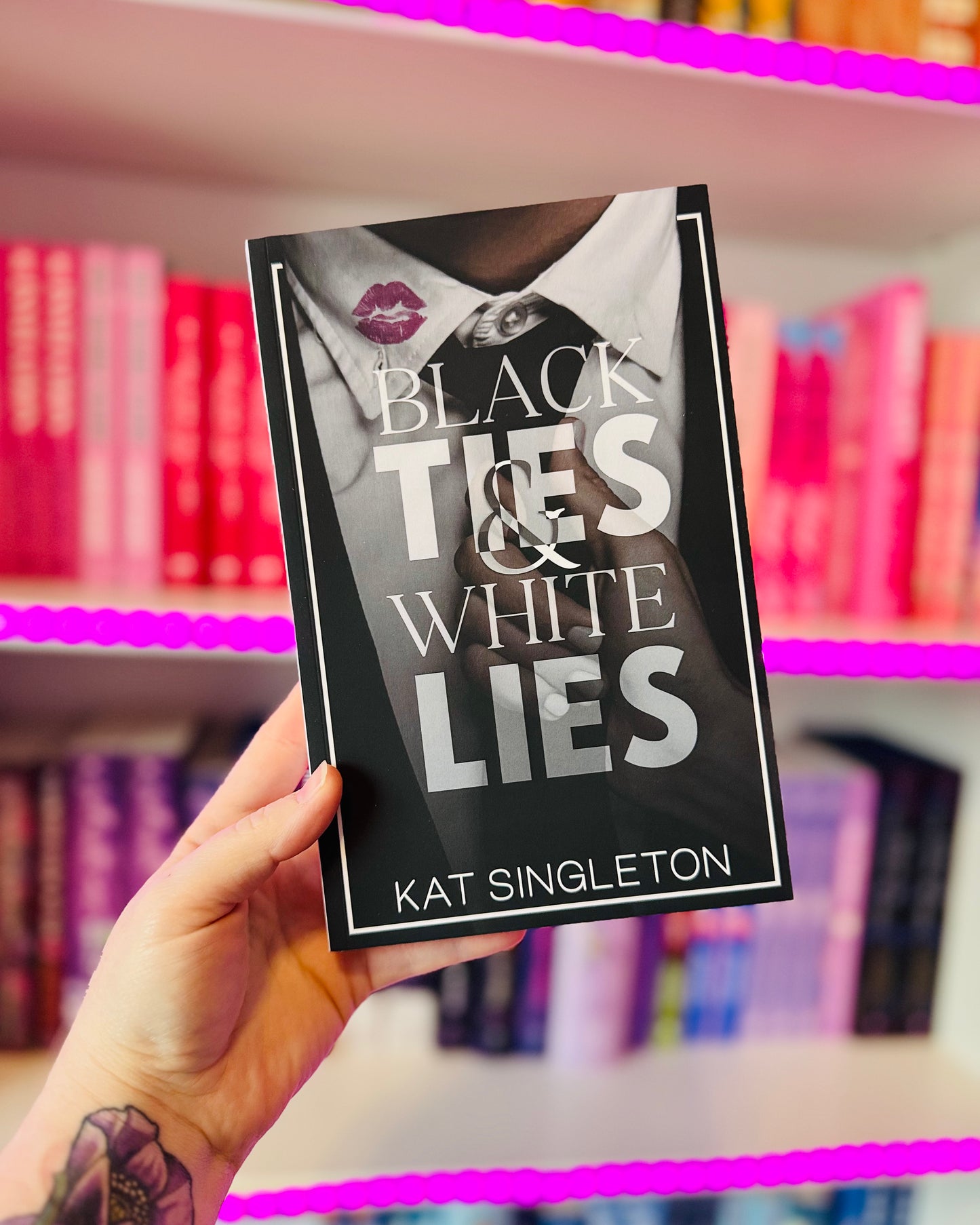 Black Ties & White Lies (Bookplate) | Kat Singleton