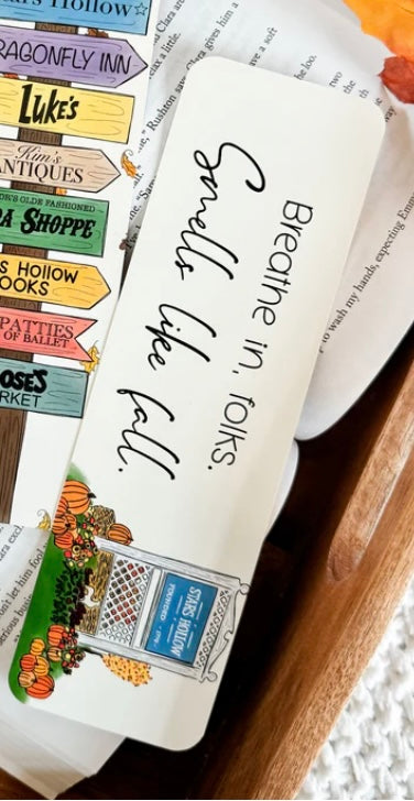 Small Town Fall Bookmark