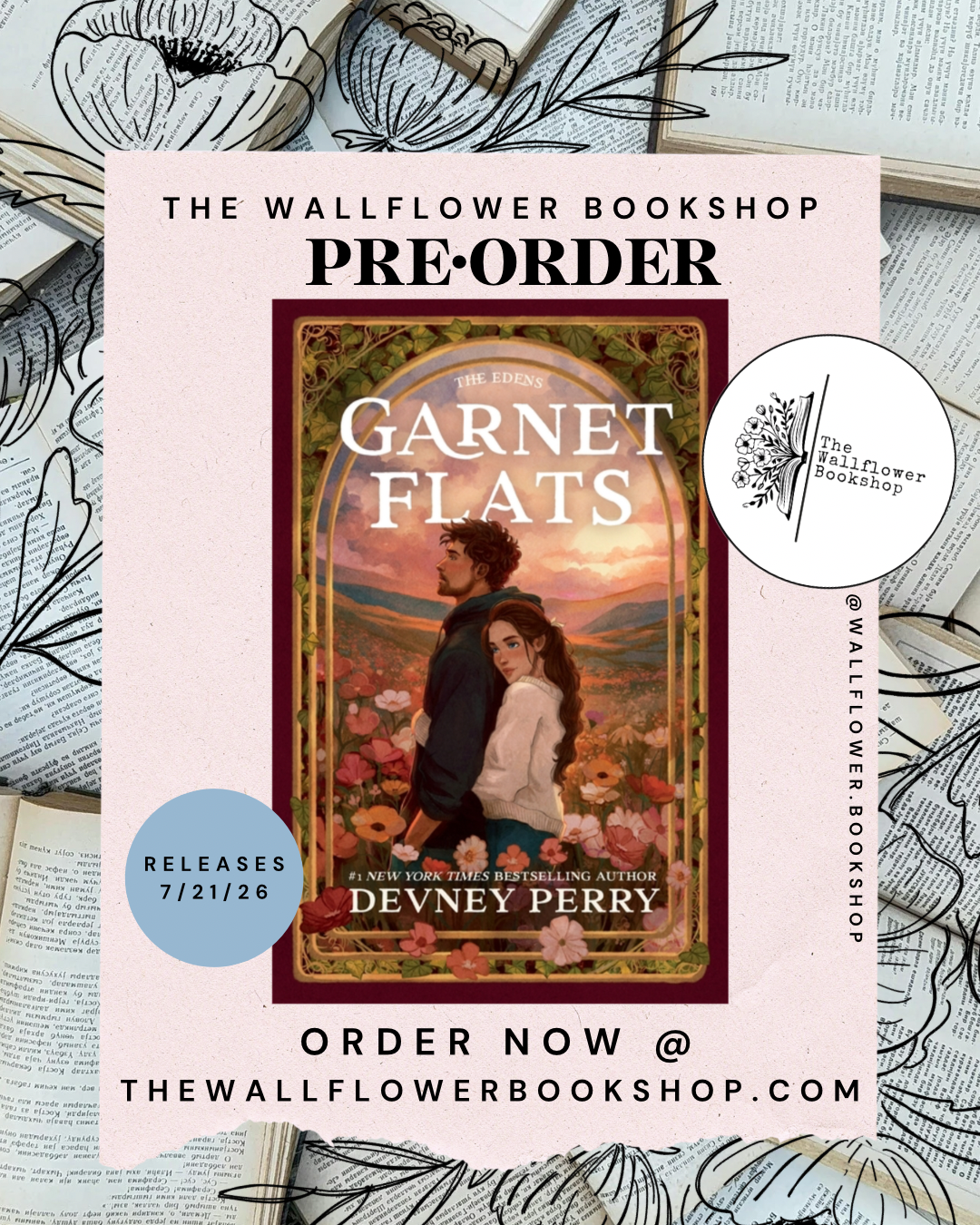 Garnet Flats (PRE•ORDER) | Devney Perry