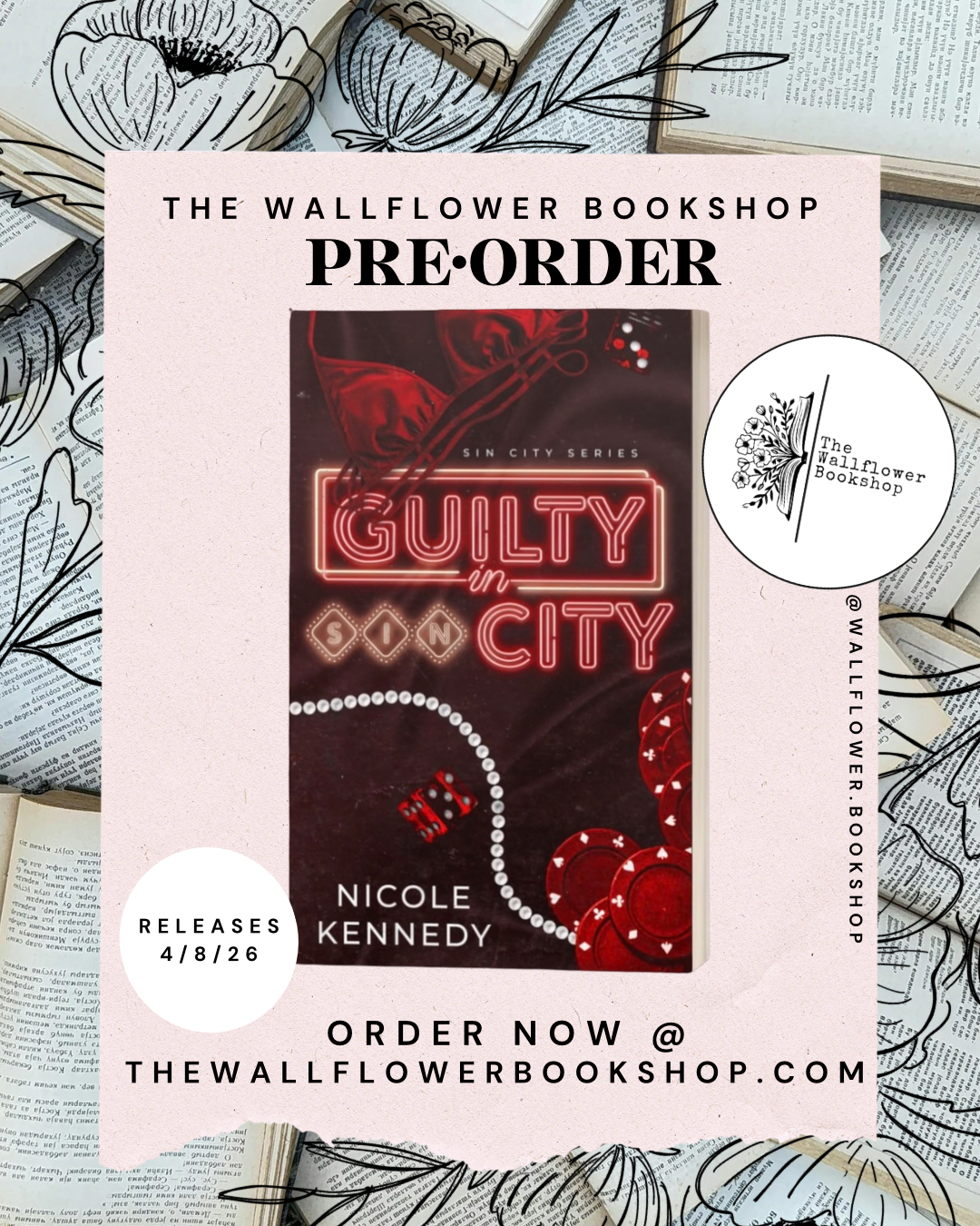 Guilty As Sin (SIGNED) (PRE•ORDER) | Nicole Kennedy