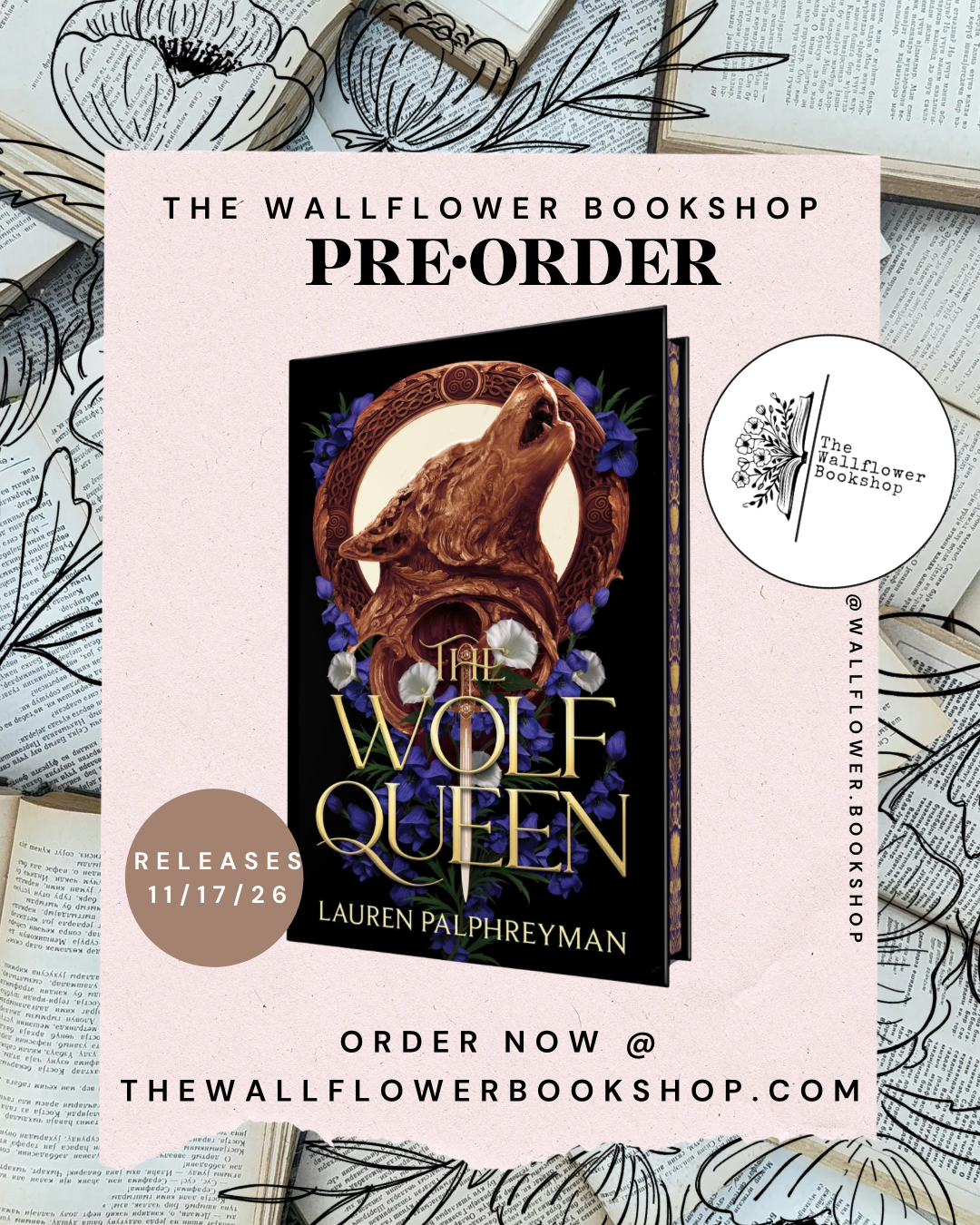 The Wolf Queen (PRE•ORDER) | Lauren Palphreyman