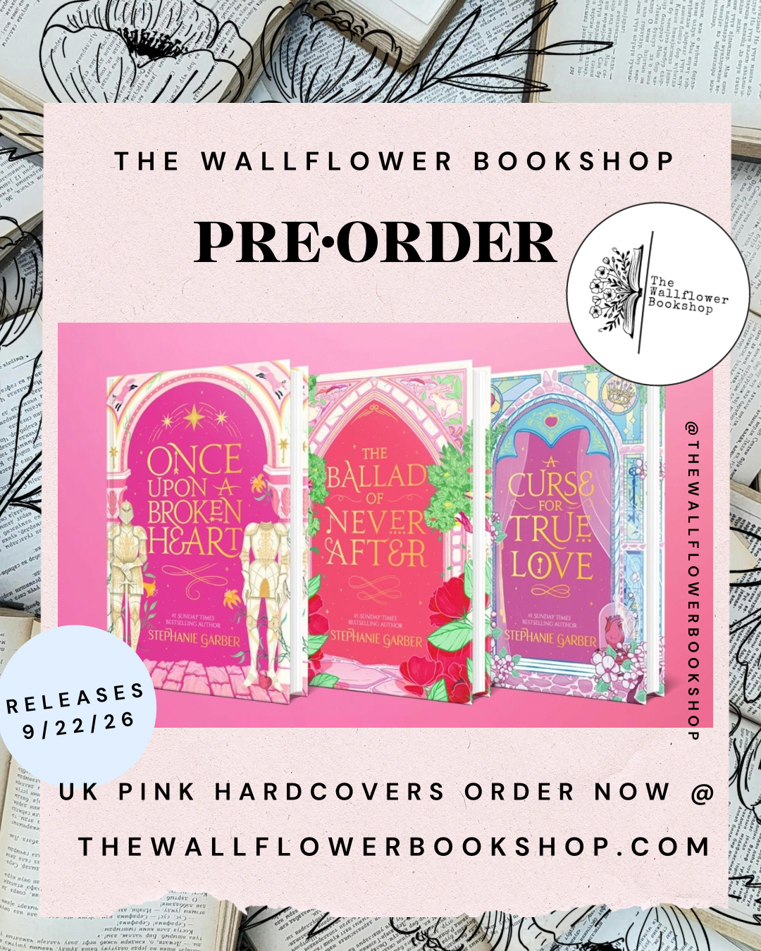Once Upon a Broken Heart Hardcover Set (UK EDITIONS) (PRE•ORDER) | Stephanie Garber