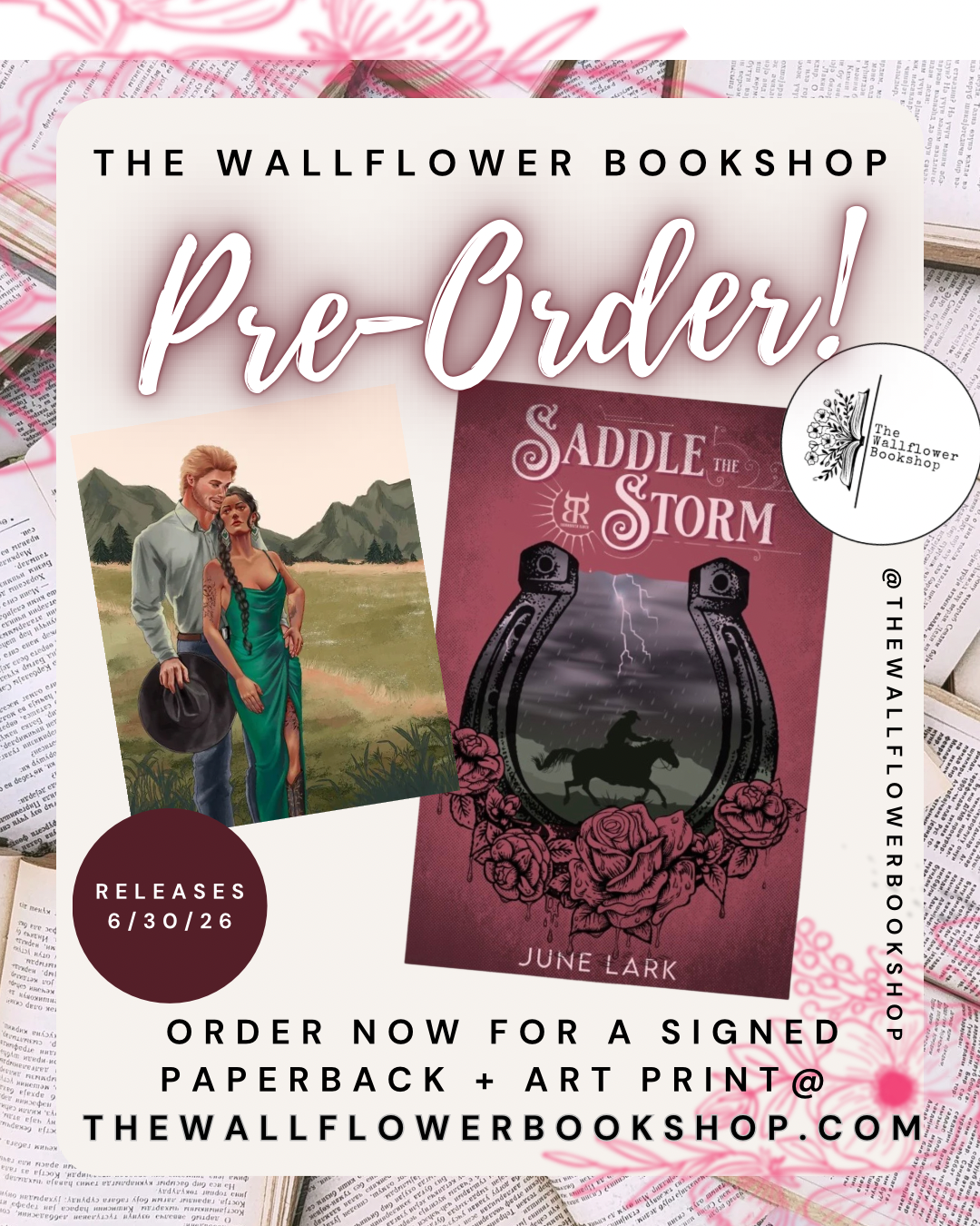 Saddle The Storm (SIGNED) (PRE•ORDER) | June Lark