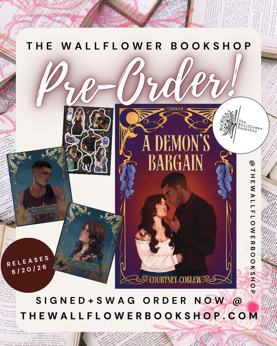 A Demon’s Bargain (SIGNED) | Courtney Corlew