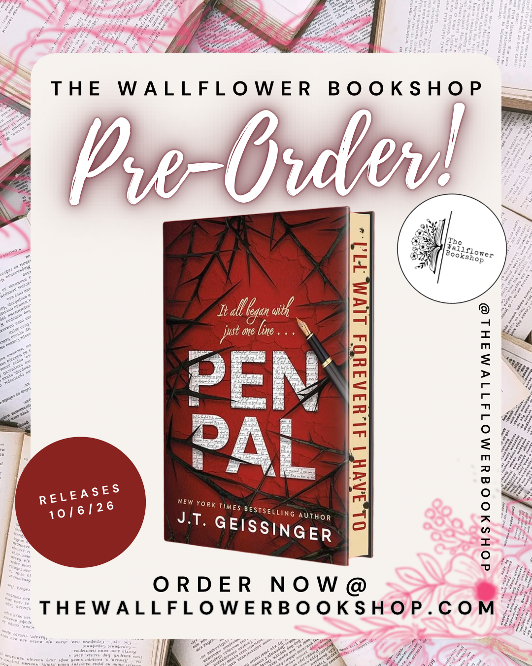 Penpal (PRE•ORDER) | JT Geissinger