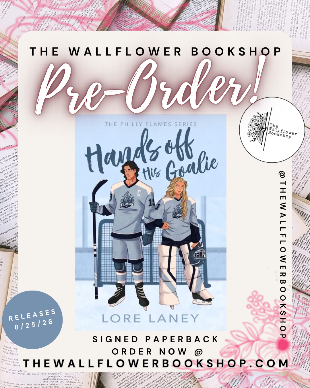 Hands Off The Goalie (SIGNED) | Lore Laney