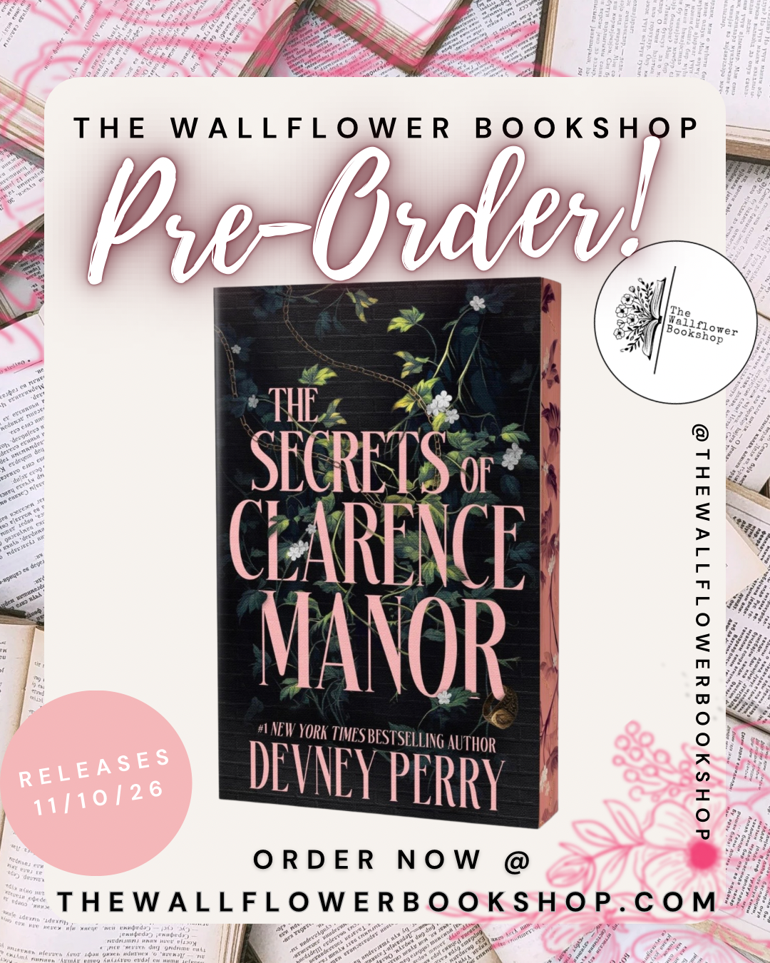 The Secrets Of Clarence Manor (PRE•ORDER) | Devney Perry