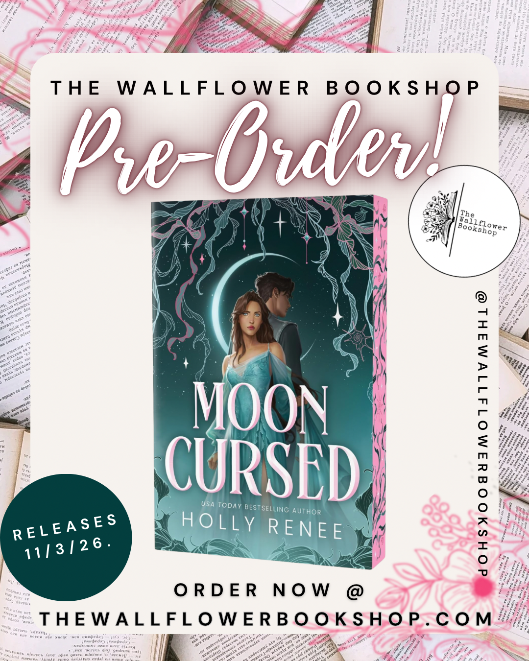 Moon cursed (PRE•ORDER) | Holly Renee