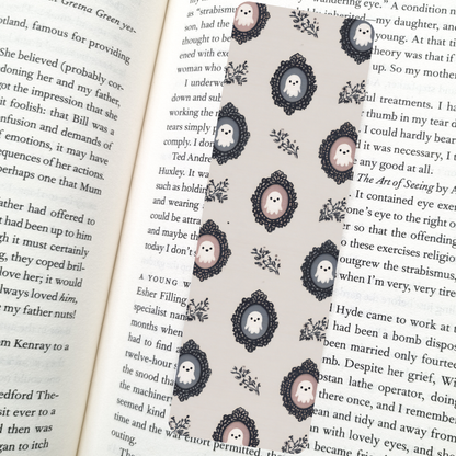 Ghost Portraits Bookmark | Midnight Reader