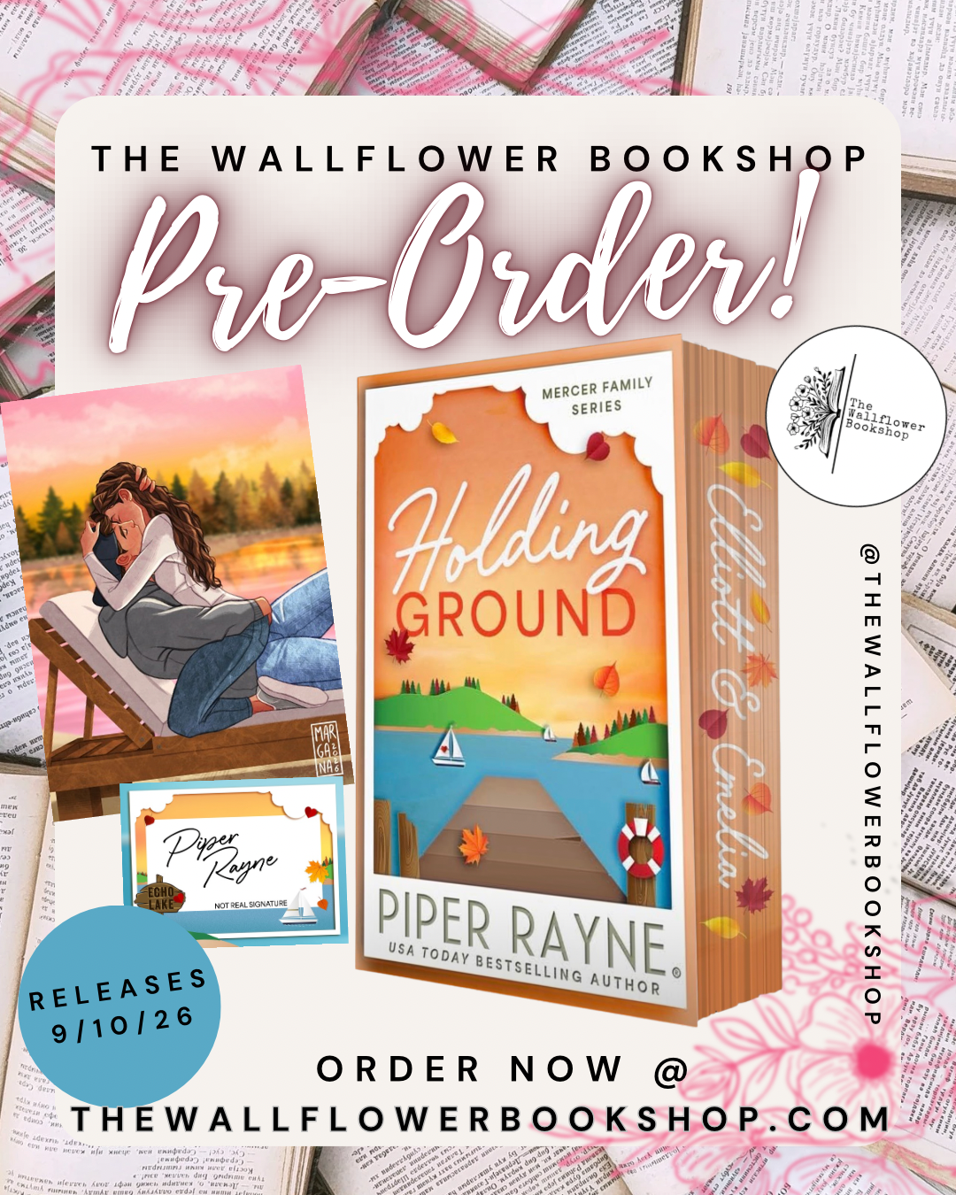 Holding Ground (SIGNED BOOKPLATE) (PRE•ORDER) | Piper Rayne