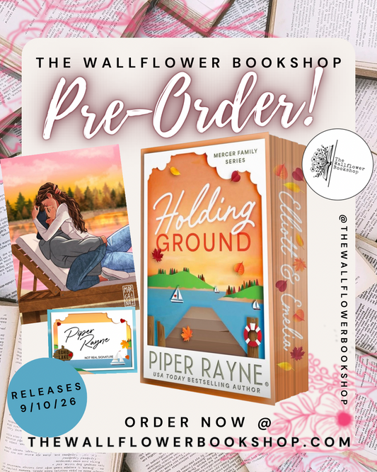 Holding Ground (SIGNED BOOKPLATE) (PRE•ORDER) | Piper Rayne