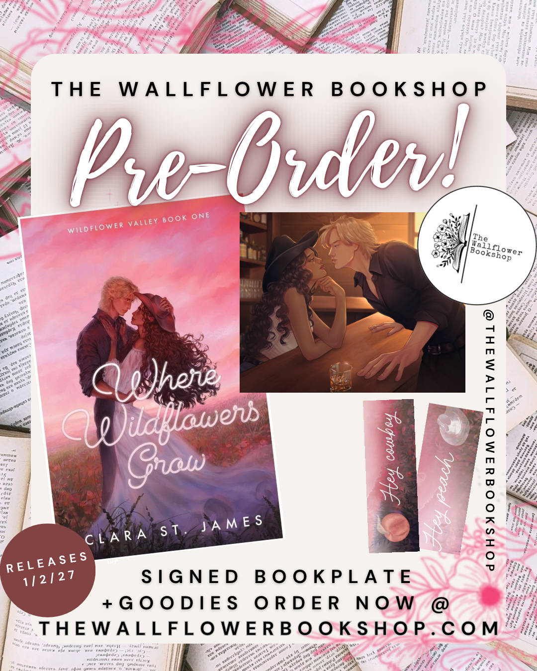 Where Wildflowers Grow (SIGNED BOOKPLATE) (PRE•ORDER) | Clara St. James