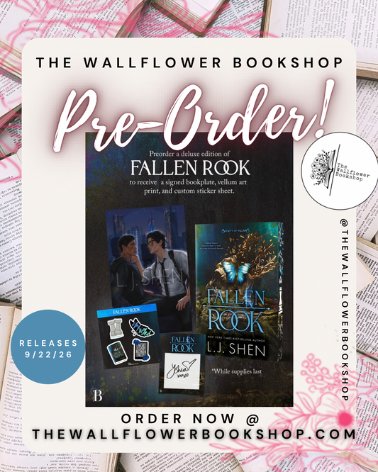 Fallen Rook (SIGNED BOOKPLATE) (PRE•ORDER) | LJ Shen