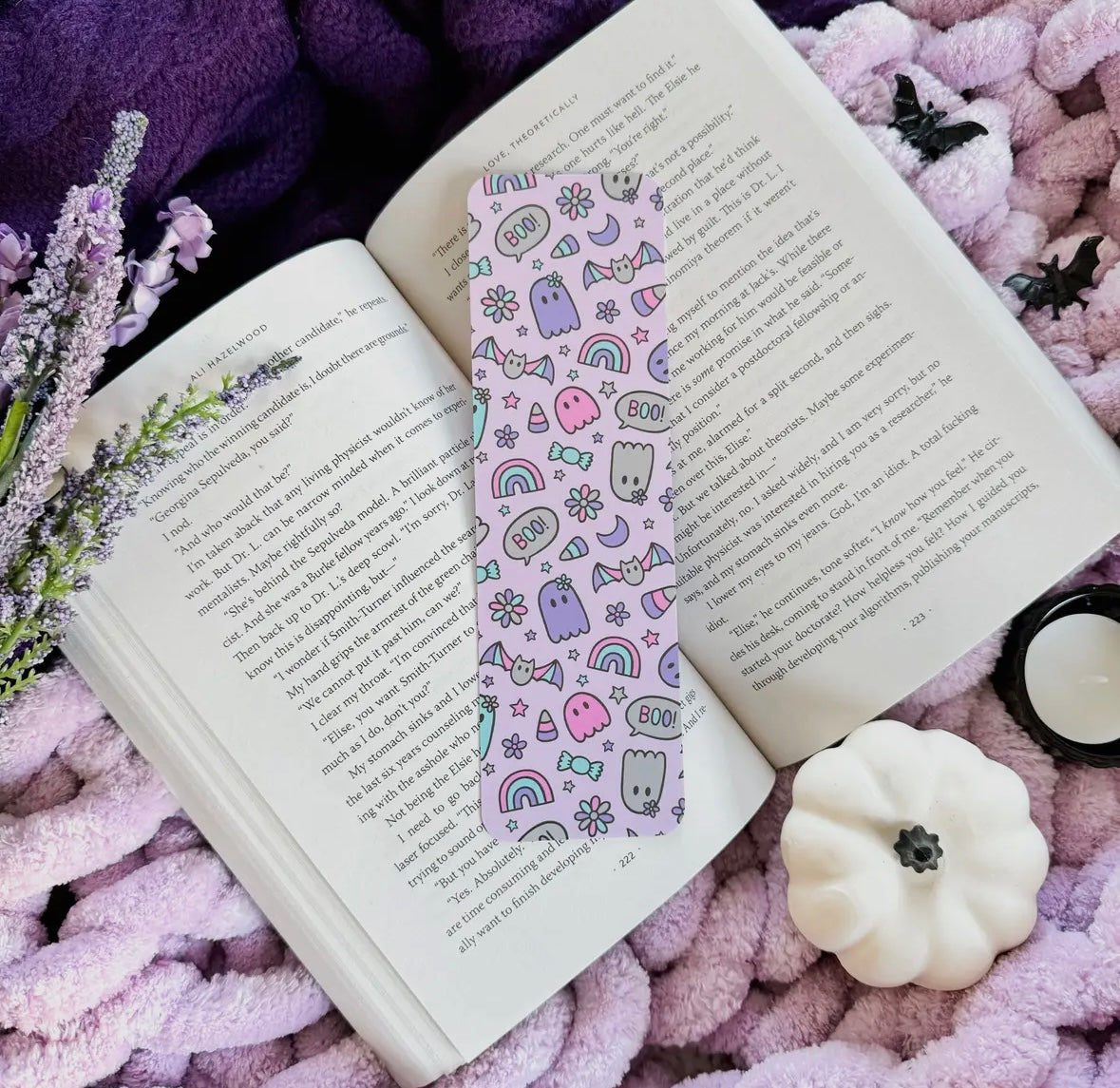 Pastel Ghosties Bookmark