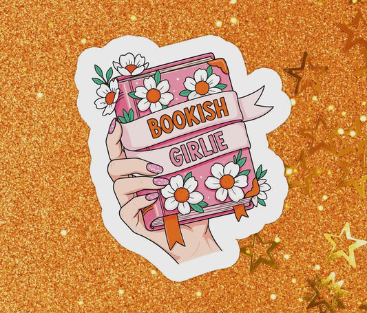 Bookish Girls Daisy Sticker