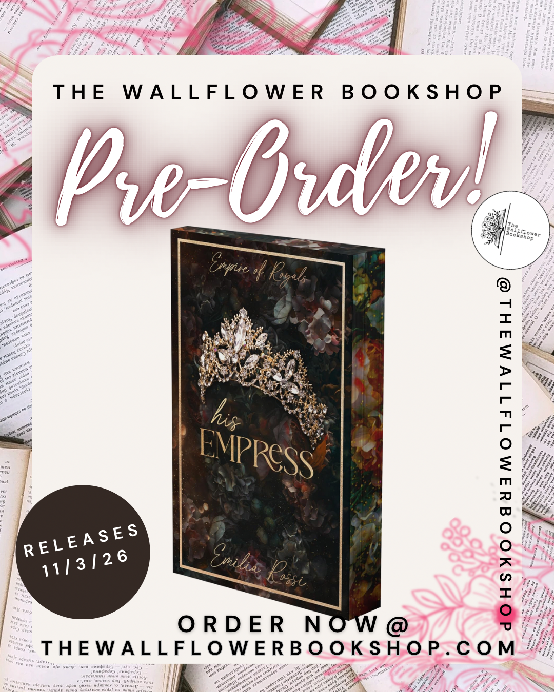 His Empress (PRE•ORDER) | Emilia Rossi