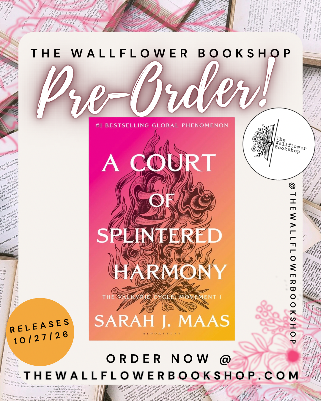 A Court Of Splintered Harmony (PRE•ORDER) | Sarah J Maas