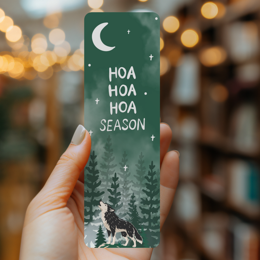 Hoa Hoa Hoa Season Bookmark | Cozy Fall Reader