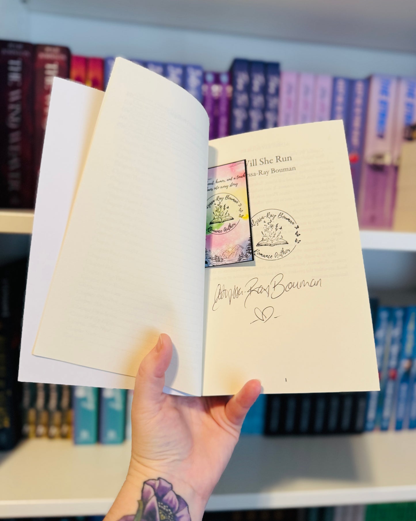 Will She Run (SIGNED) | Alyssa-Ray Bouman