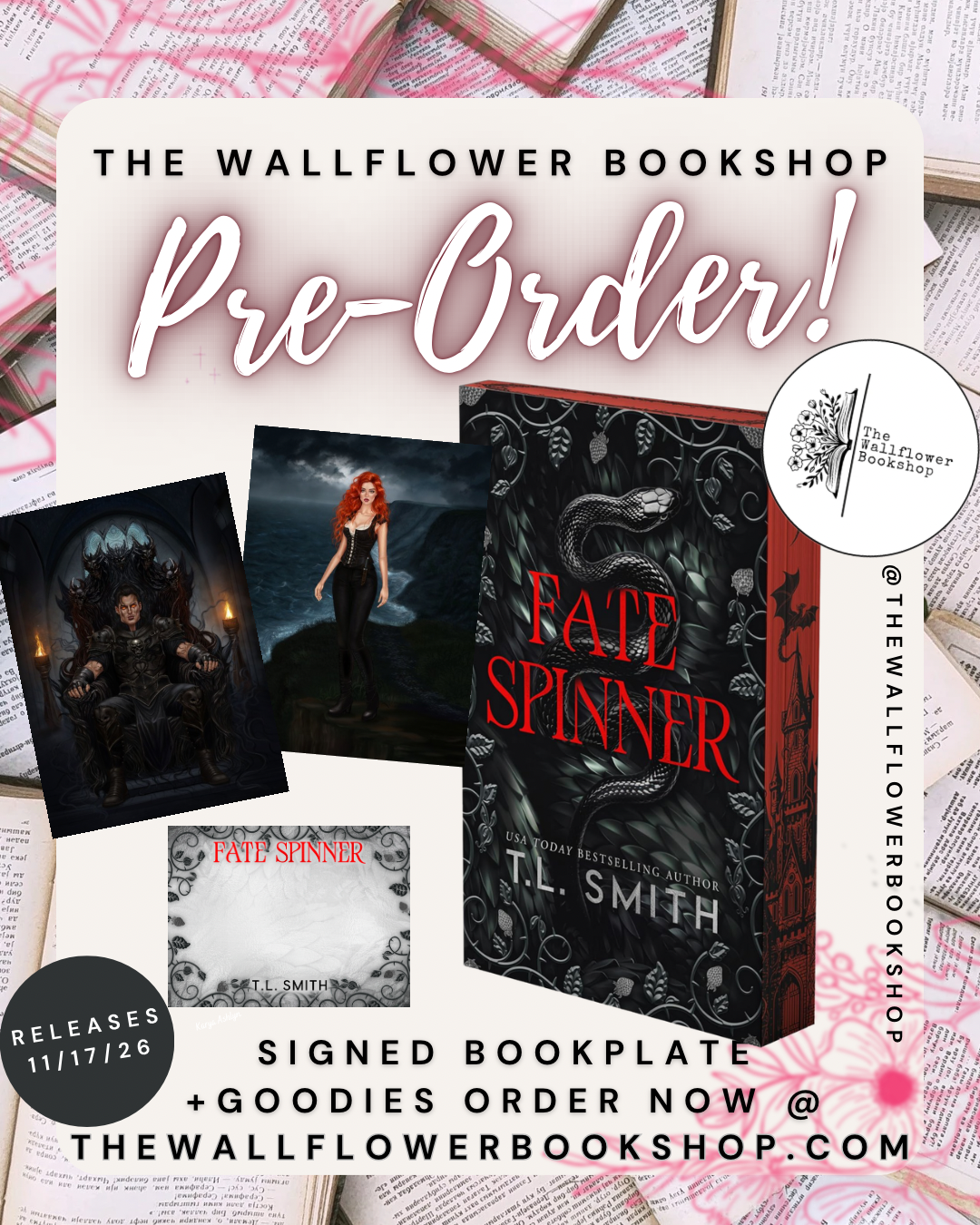 Fate Spinner (SIGNED BOOKPLATE) | TL Smith