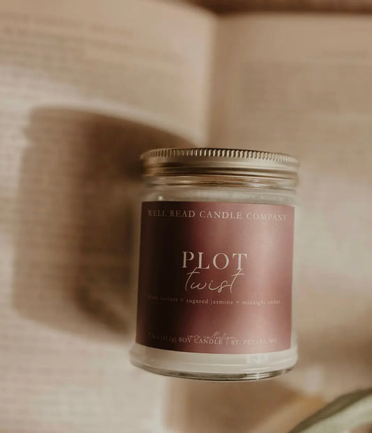 Plot Twist | Well Read Candle Company