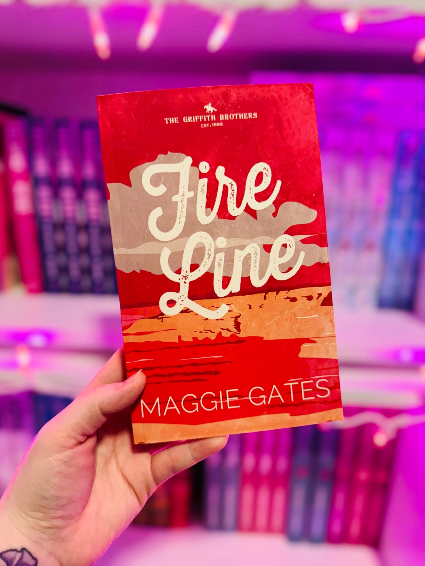 Fire Line (Signed) | Maggie Gates