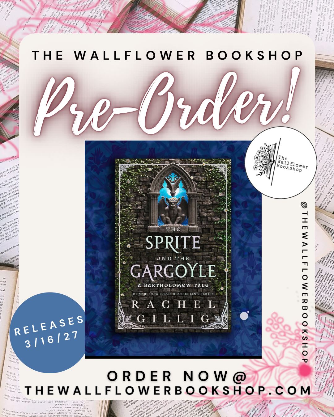 The Sprite and The Gargoyle: A Bartholomew Tale (PRE•ORDER) | Rachel Gillig