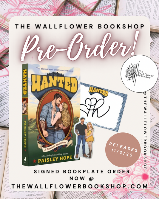 Wanted (SIGNED BOOKPLATE)  (PRE•ORDER) | Paisley Hope