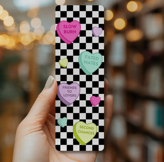 Conversation Heart Bookmark