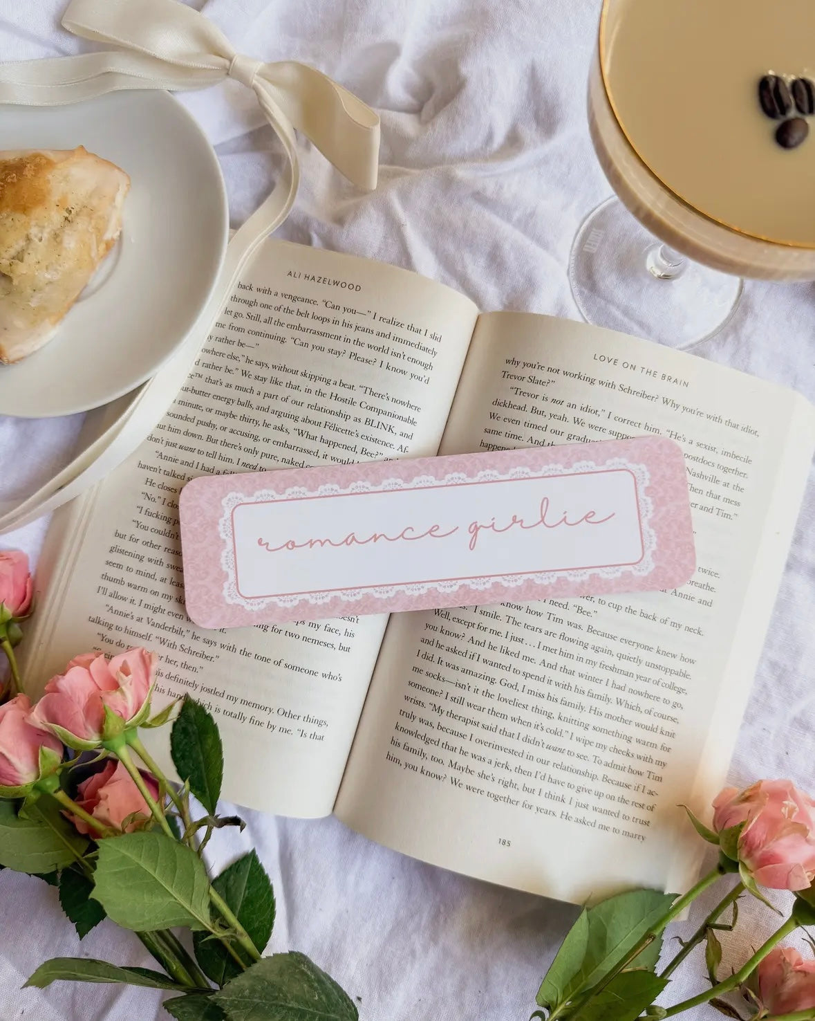Romance Girlie Bookmark