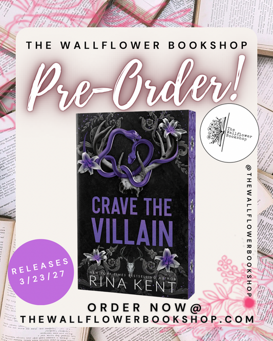 Crave The Villian (PRE•ORDER) | Rina Kent