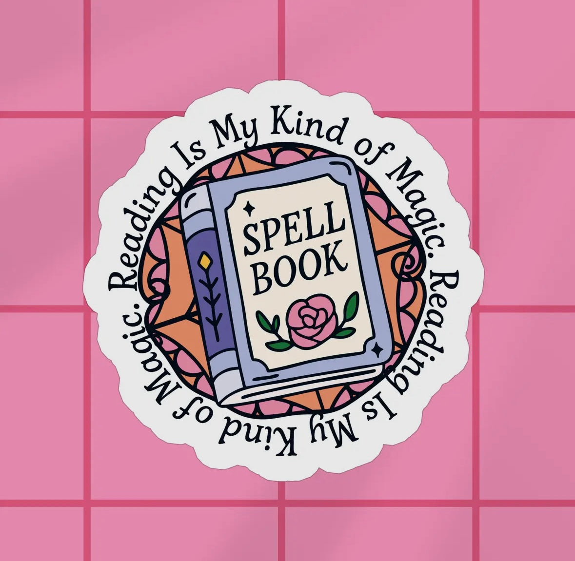 Spellbook Sticker