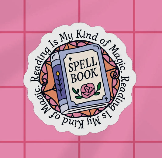 Spellbook Sticker